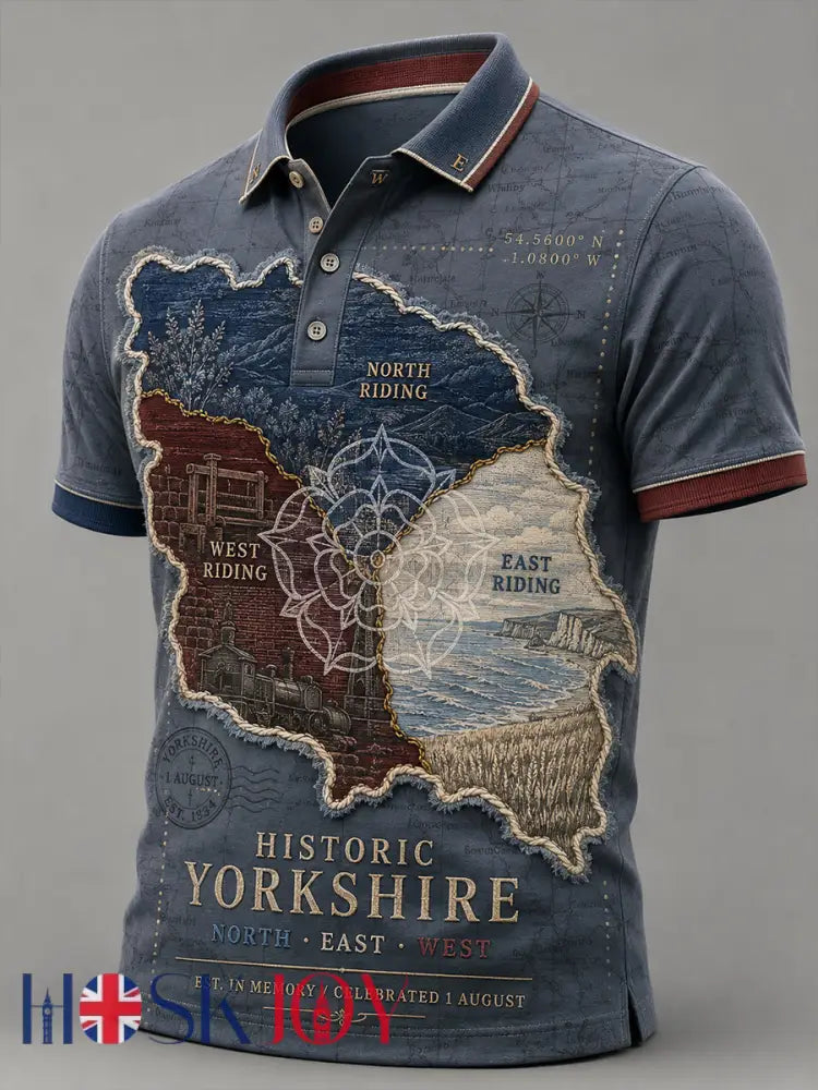 Men’s Yorkshire England Short Sleeves T-Shirt - A / S