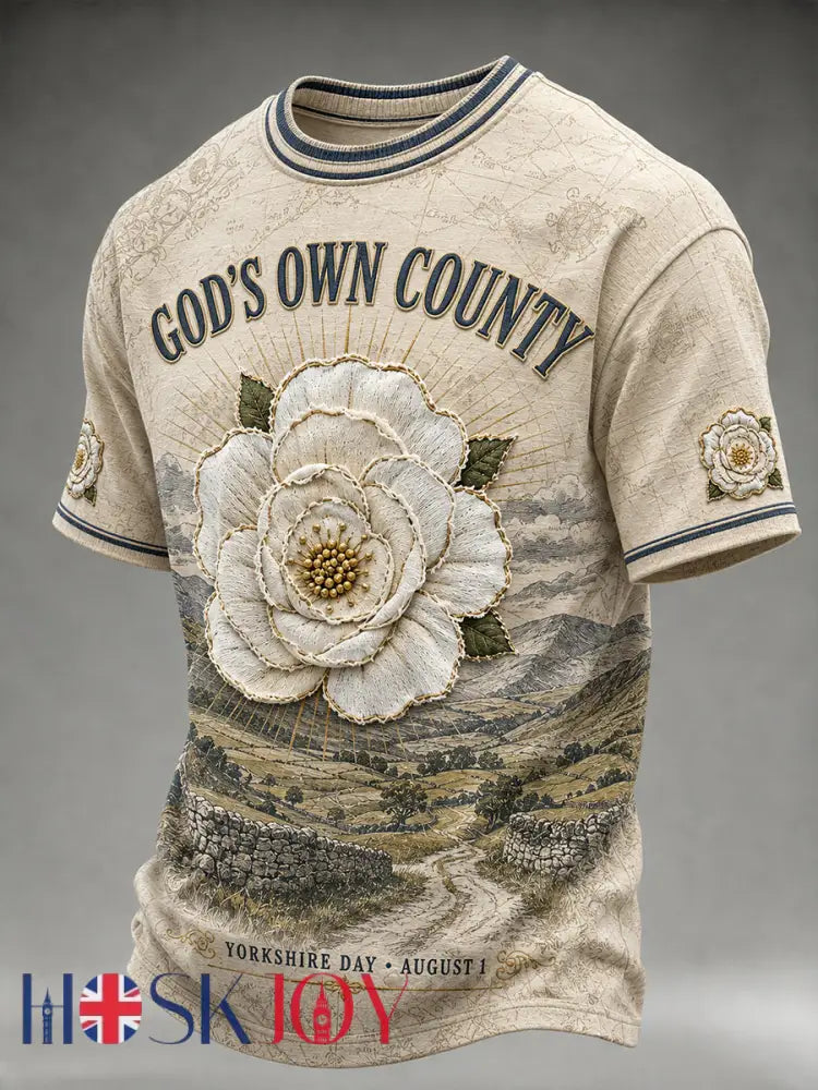 Men’s Yorkshire England Short Sleeves T-Shirt - A / S