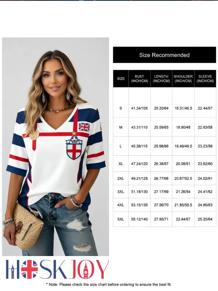 Retro British Football Fan-Style Casual Jersey