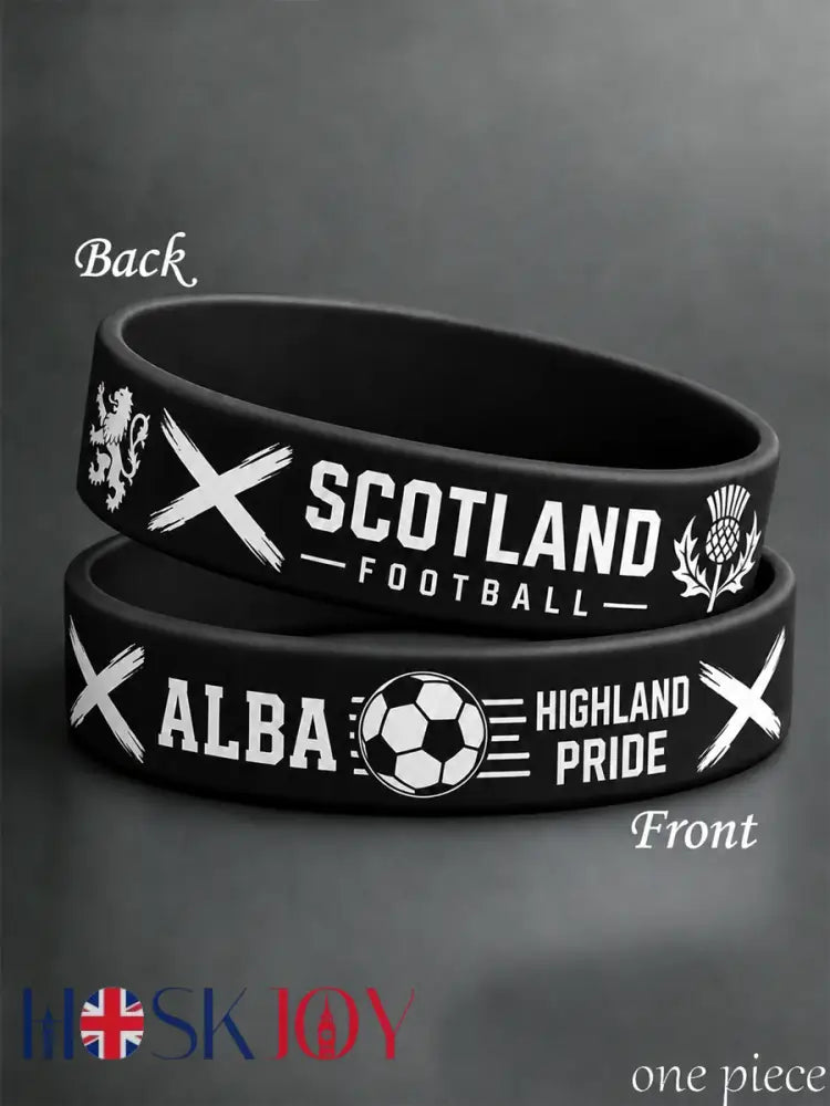 Scotland Wristband - Black / ONE
