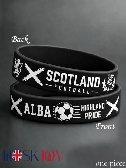 Scotland Wristband - Black / ONE