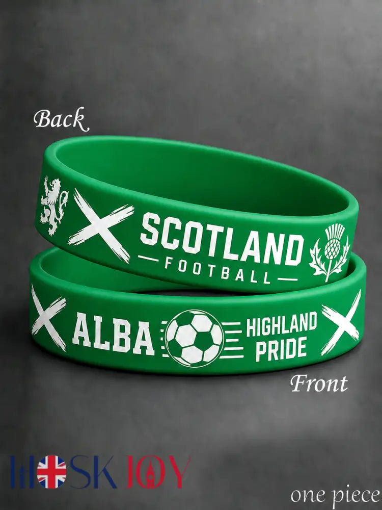 Scotland Wristband - Light Green / ONE