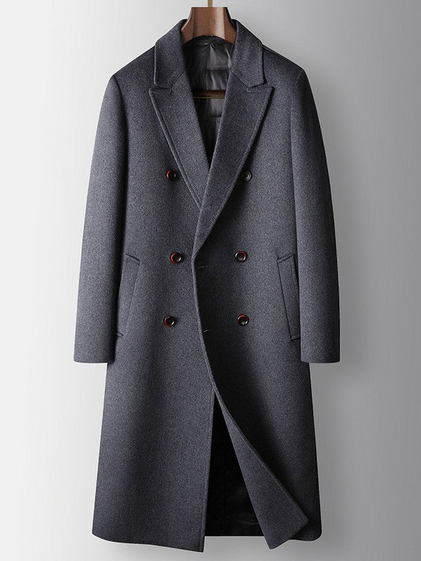 Men's Casual Comfortable Outerwear Manteau long britannique Tommy