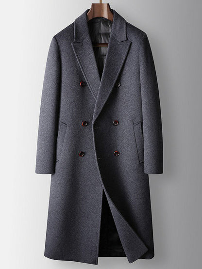 Men's Casual Comfortable Outerwear Manteau long britannique Tommy