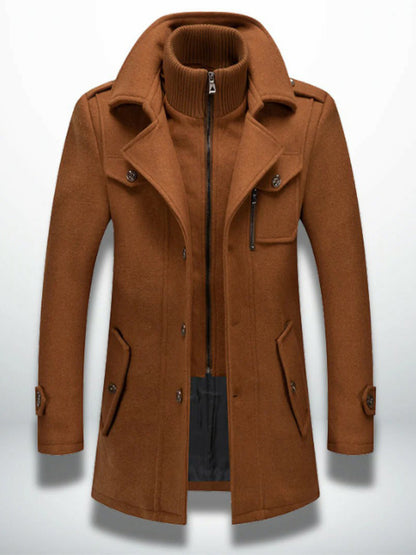 Men's Business Warm Woolen Coat