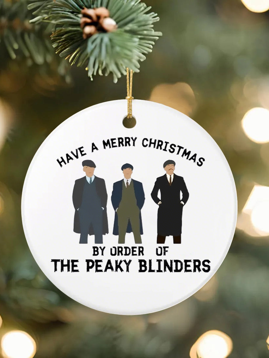 TV Series Inspired Christmas Acrylic Decorative Ornament