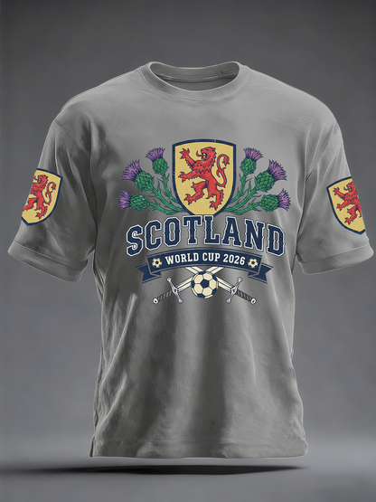 Men's UK Football Lover Scotland short sleeves t-shirt