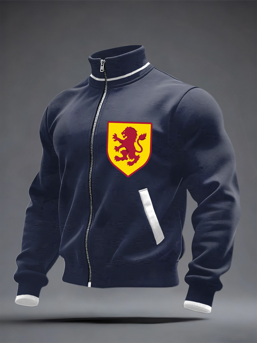 Men's UK Football Lover Scotland We'll Be Coming 2026 Printed  top