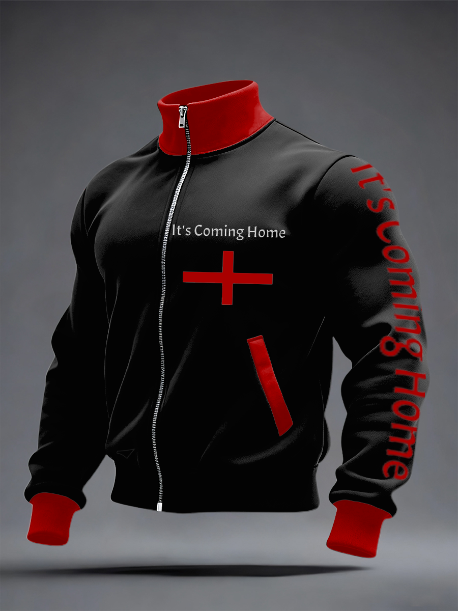 Unisex UK Football Lover England It's Coming Home 2026 Printed top