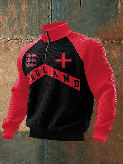 Men's UK England Football Lover It's Coming Back 2026 Printed Sweatshirt