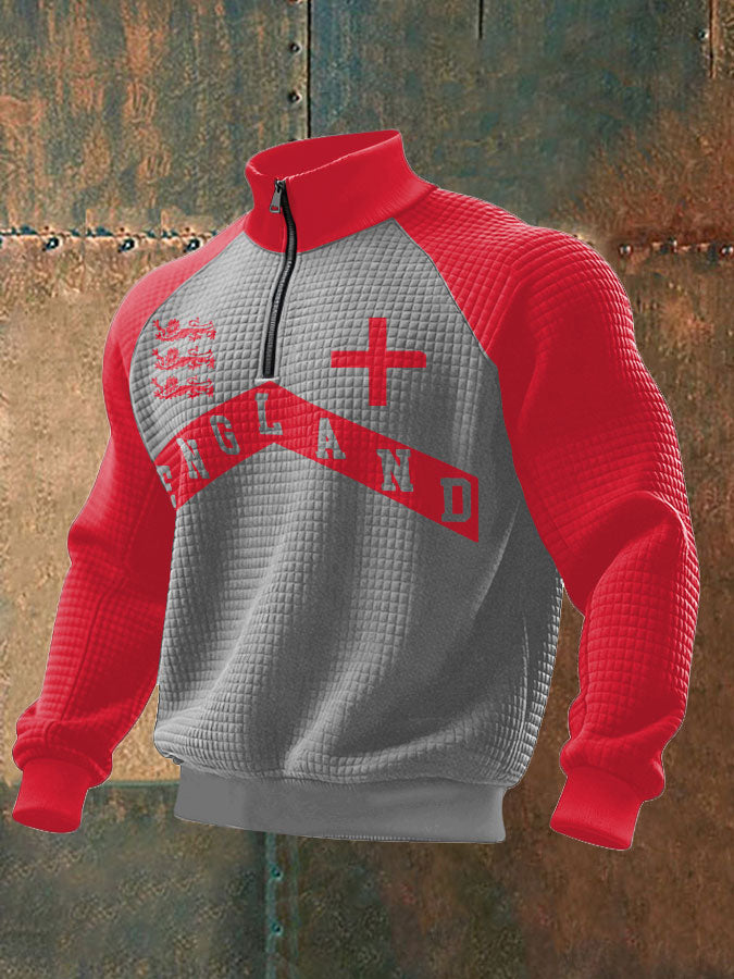 Men's UK England Football Lover It's Coming Back 2026 Printed Sweatshirt