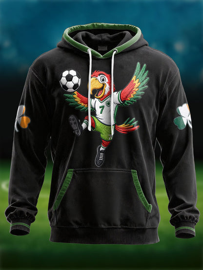 Unisex Ireland Football Lover 2026 Printed Hoodie