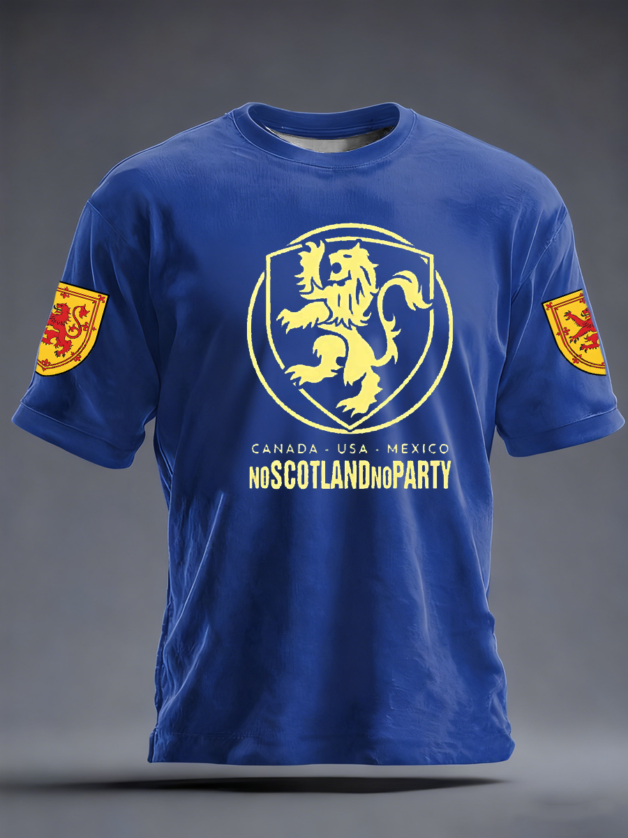 Men's UK Football Lover Scotland short sleeves t-shirt