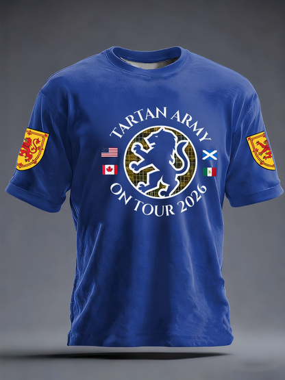 Men's UK Football Lover Scotland short sleeves t-shirt