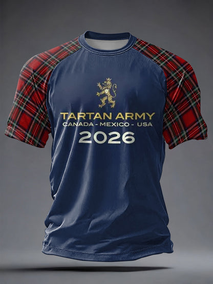 Men's UK Football Lover Scotland short sleeve t-shirt