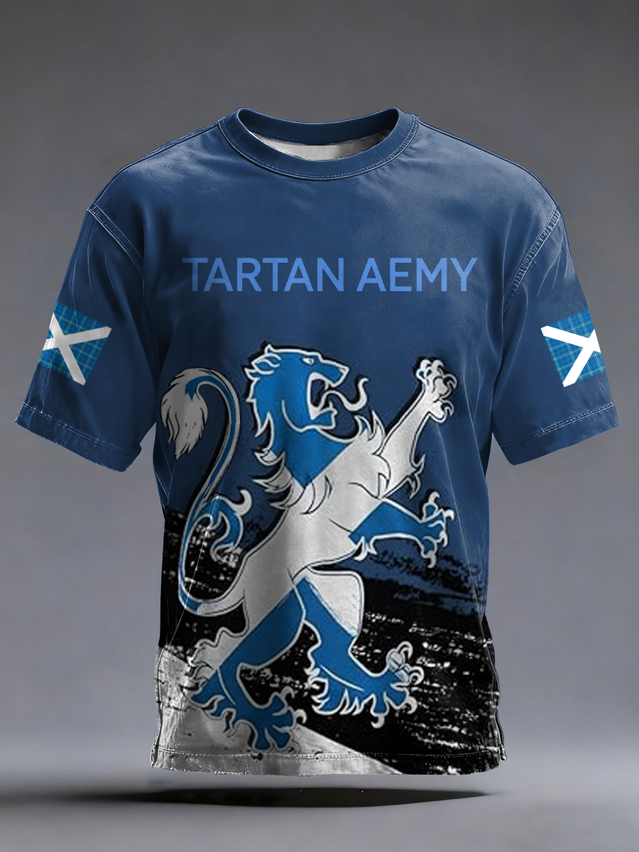 Men's UK Football Lover Scotland short sleeves t-shirt