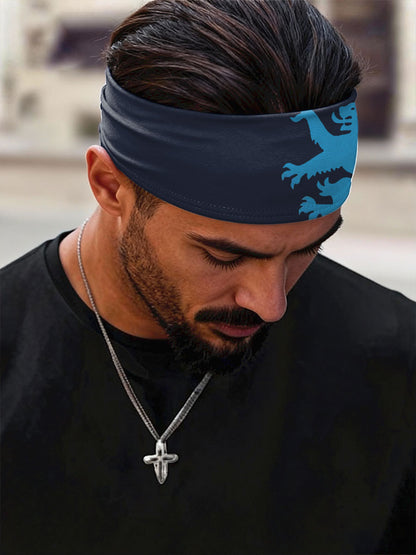 Scotland Football Lover Printed Sports Headband