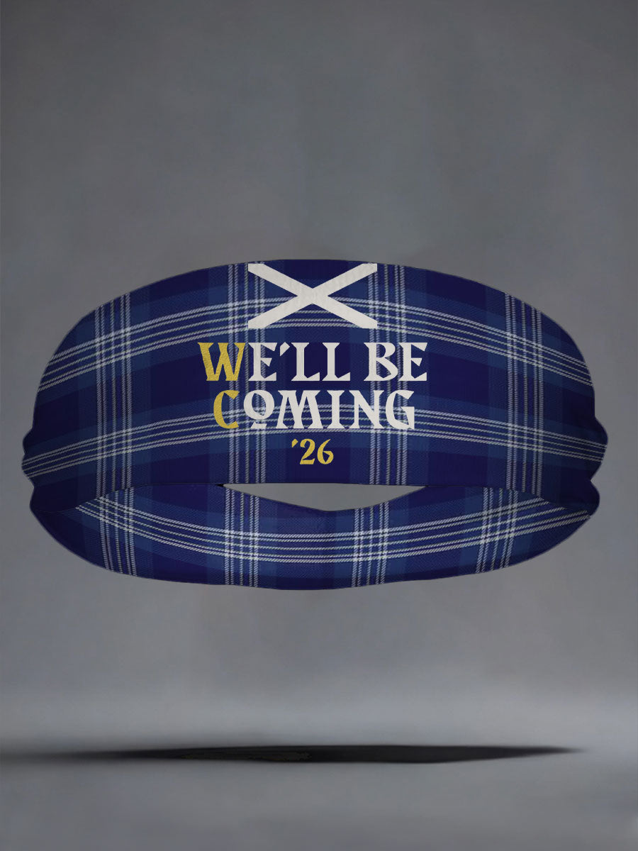 Scotland Football Lover Printed Sports Headband