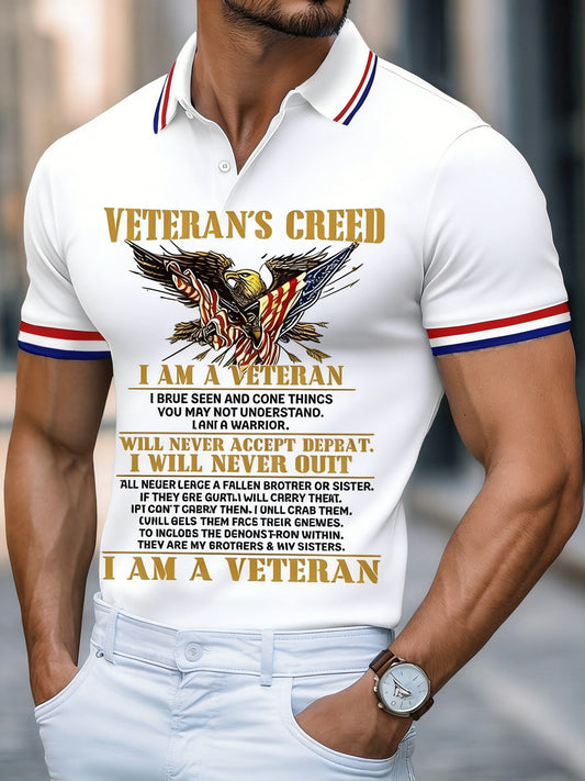 Men's  UK Football Lover Scotland We'll Be Coming 2026  Printed Polo Shirt