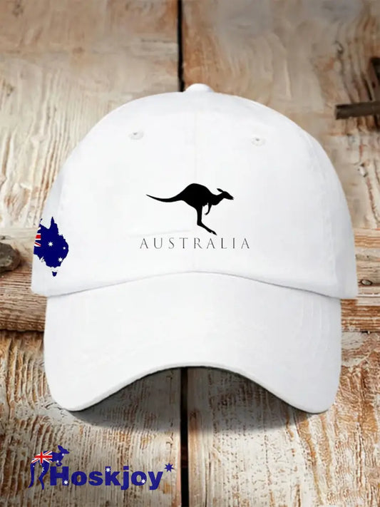 Unisex Australian Flag Print Hat A