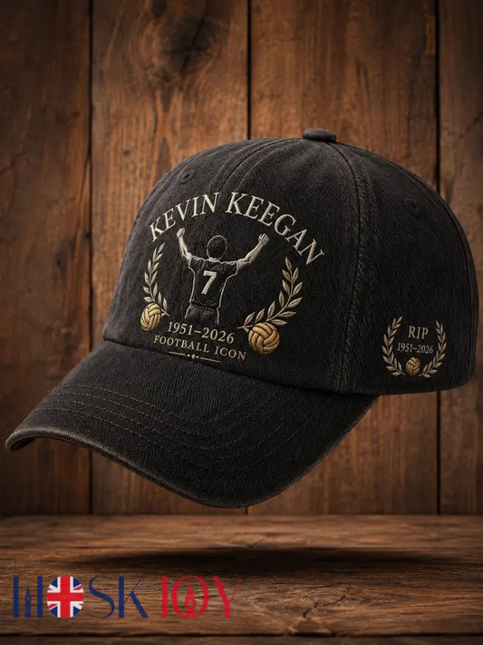 Unisex England Football Lover Legend King Kev Rip Printed Hat - Black / ONE