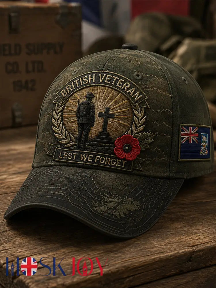 Unisex Falklands War British Veterans Memorial Hat - A / ONE