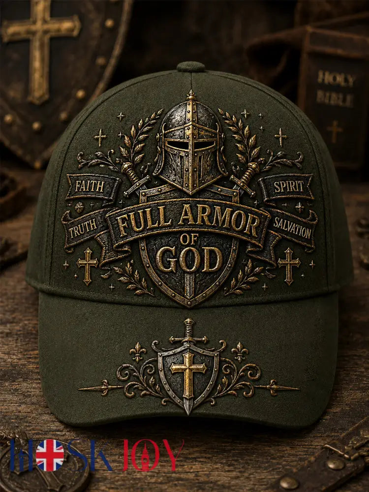 Unisex Full Armor Of God Hat - Army Green / ONE