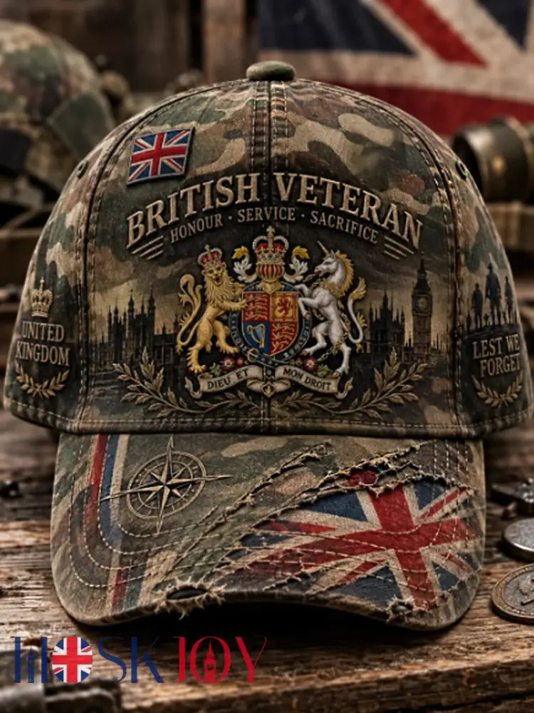 Unisex Remembrance Day Lest We Forget Hat - Army Green / ONE