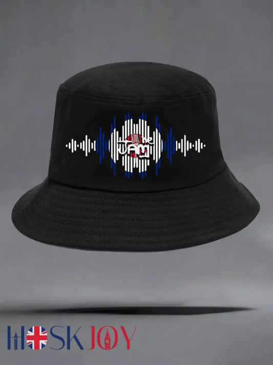 Unisex The Jam- Paul Weller and The Jam Bucket Hat - Black / ONE