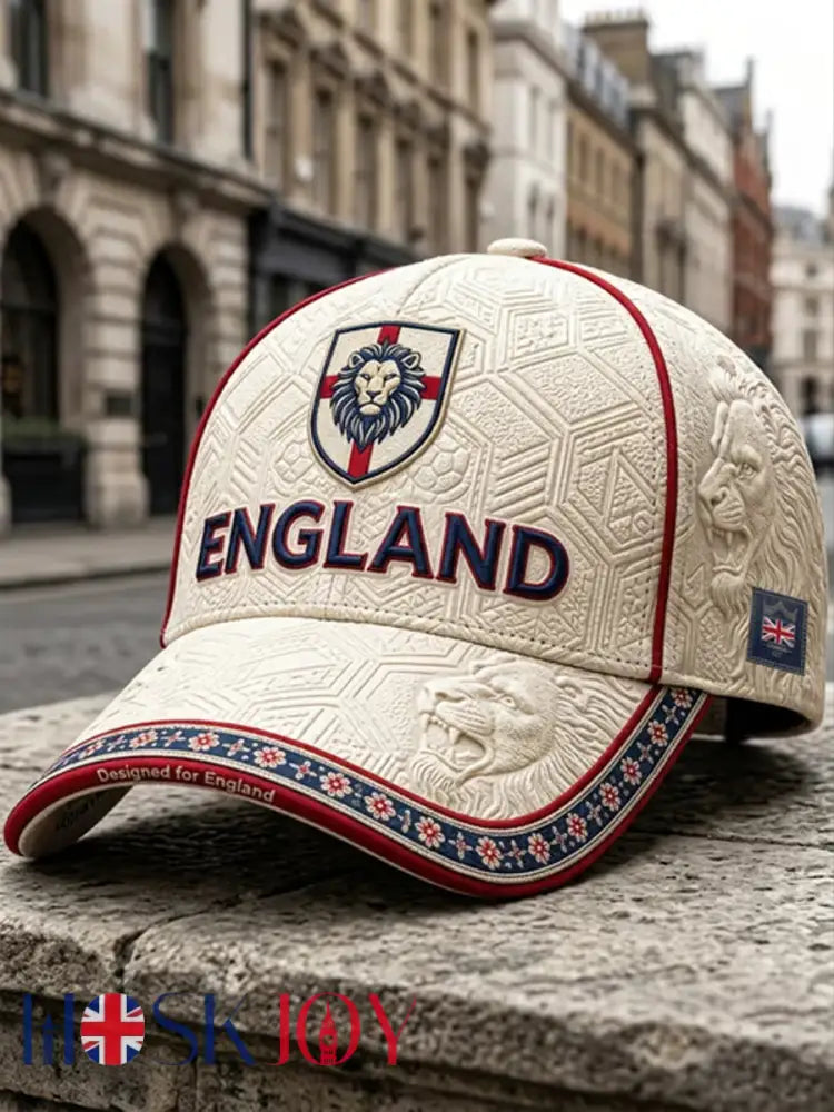 Unisex UK Football Lover England Printed Hat - As picture / ONE