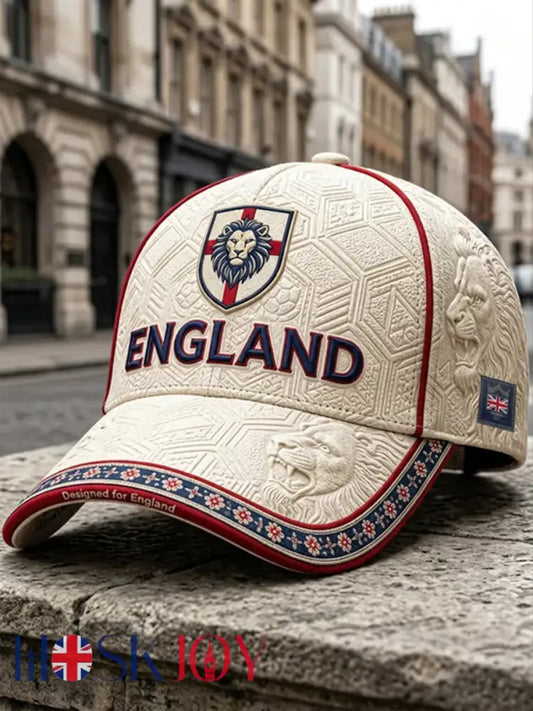 Unisex UK Football Lover England Printed Hat - As picture / ONE