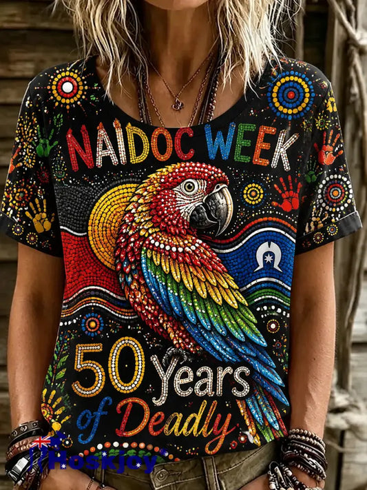 Women’s Australia NAIDOC WEEK Short-Sleeved T-shirt - A / S