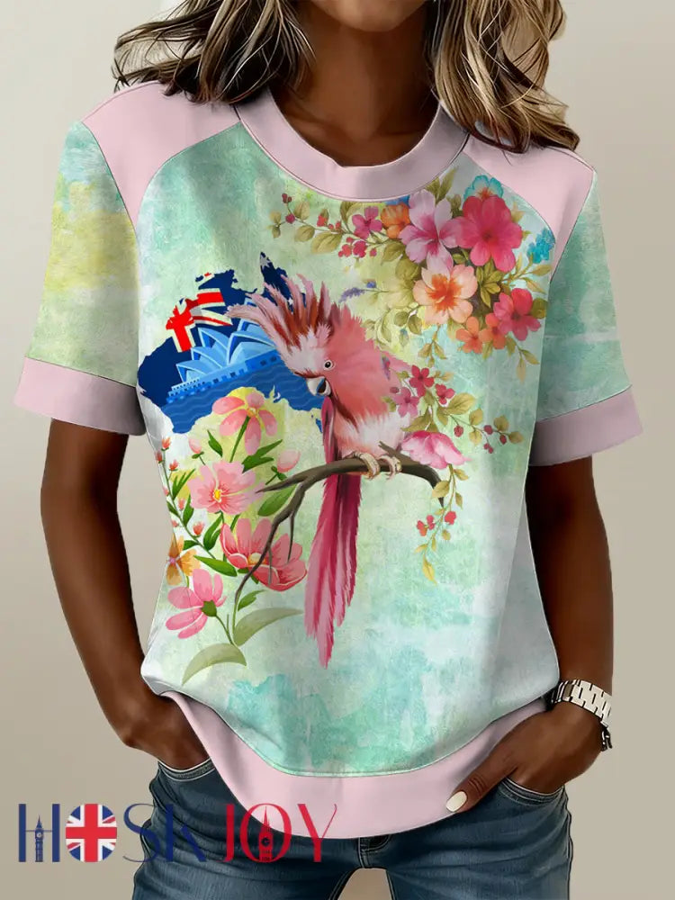 Women’s Australian Day Print T-Shirt A / S