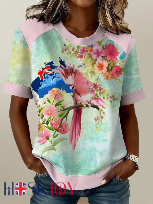 Women’s Australian Day Print T-Shirt A / S