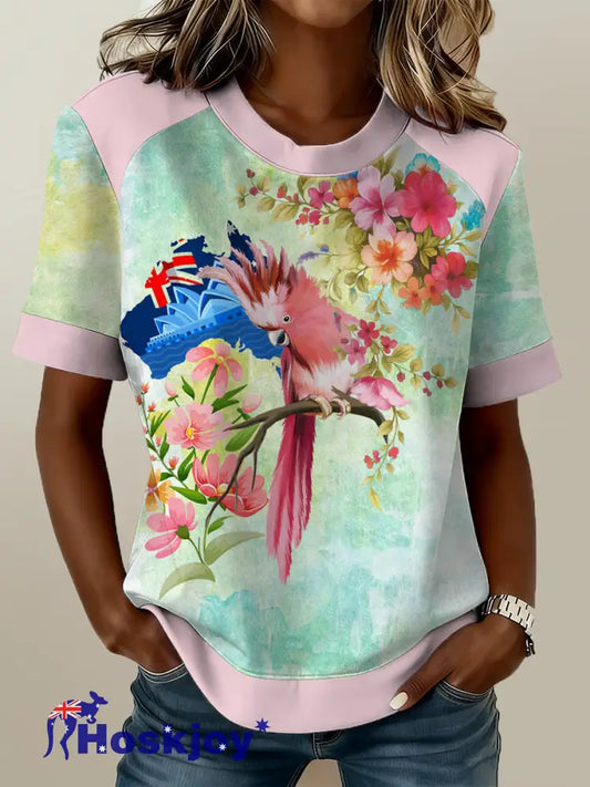 Women’s Australian Day Print T-Shirt A / S
