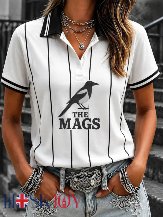 Women’s Football Printed Shirt - As picture / S