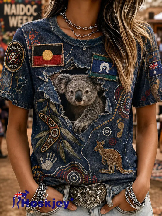 Women’s Naidoc Week Australia Short-Sleeved T-Shirt - A / S