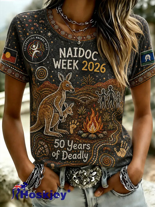 Women’s Naidoc Week Australia Short-Sleeved T-Shirt - A / S
