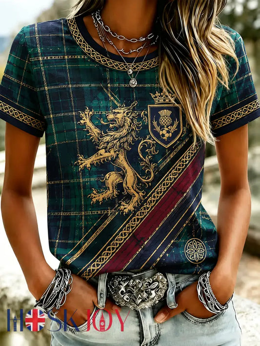 Women’s Scotland Peinted short-sleeved T-shirt - As picture / S