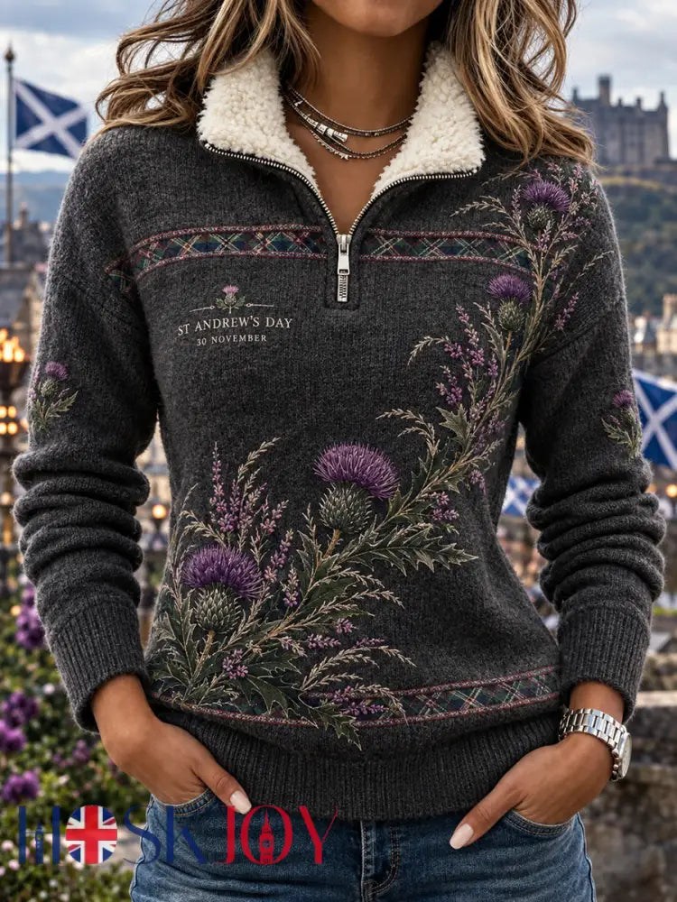 Women’s Scottish St Andrew’s Day Printed Top - A / S