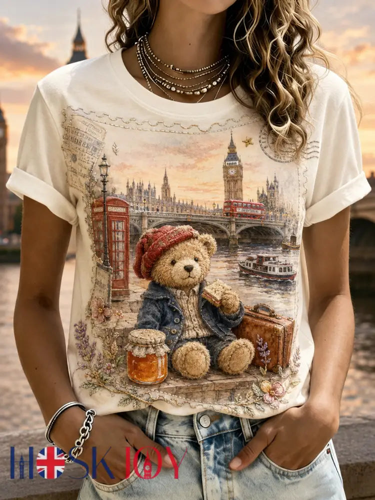 Women’s Paddington Bear Short-Sleeved T-Shirt - A / S