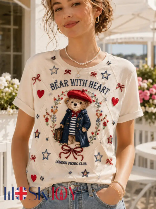 Women’s Paddington Bear Short-Sleeved T-Shirt - A / S
