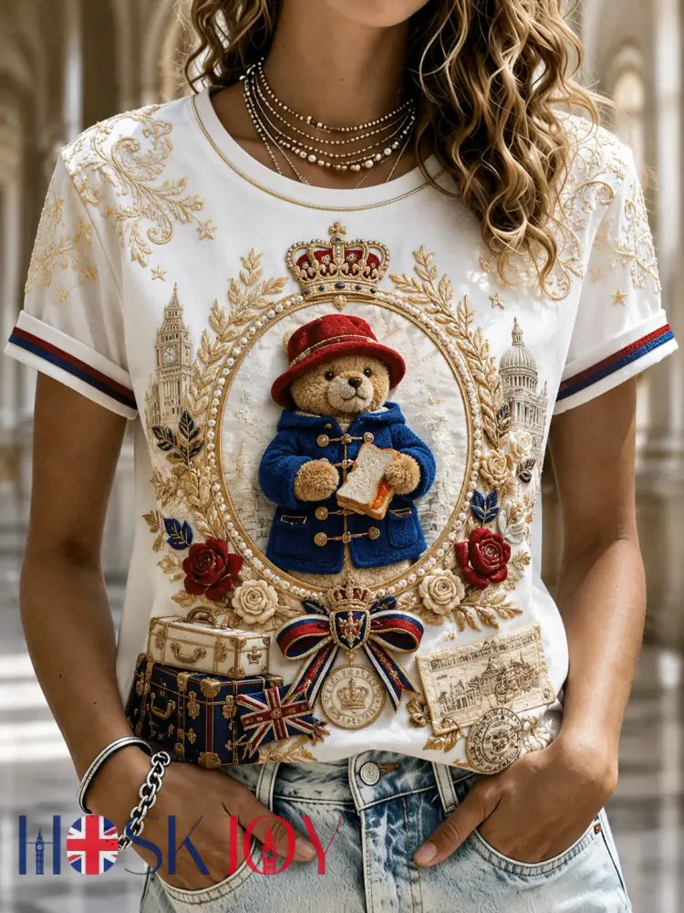 Women’s Paddington Bear Short-Sleeved T-Shirt - A / S