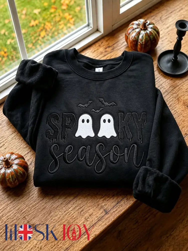 Women’s Spooky Season Regular Sweatshirt - Black / S