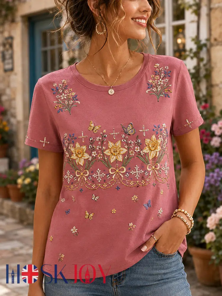 Women’s Wales Commemorative Art Print Casual T-Shirt - A / S