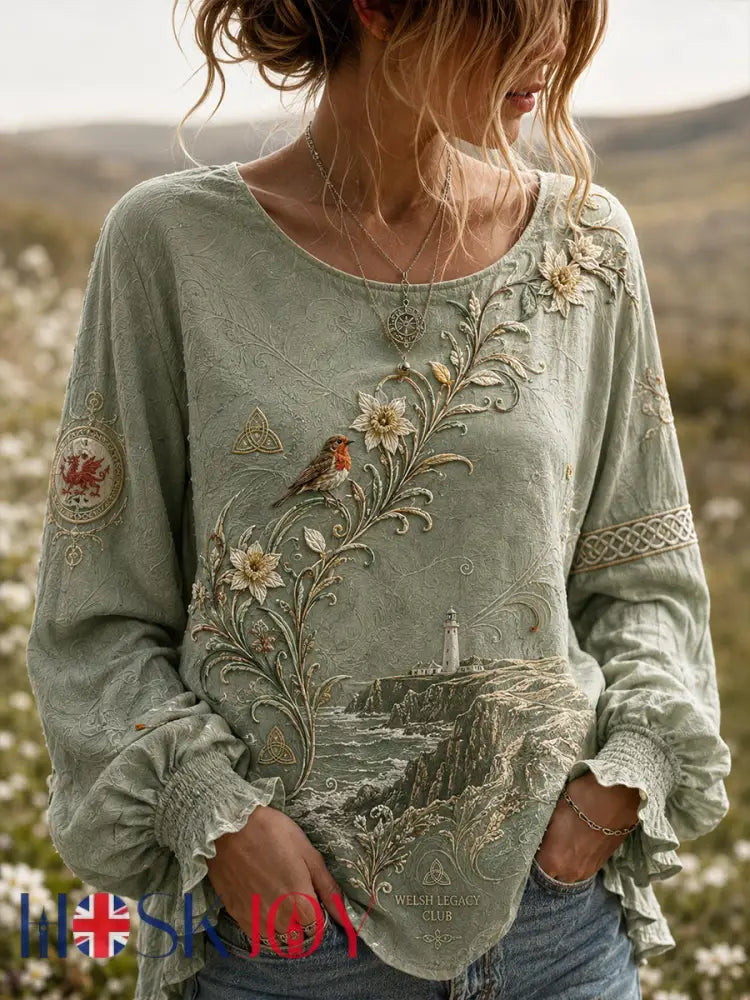 Women’s Wales Uk Cotton-Linen Shirt - A / S