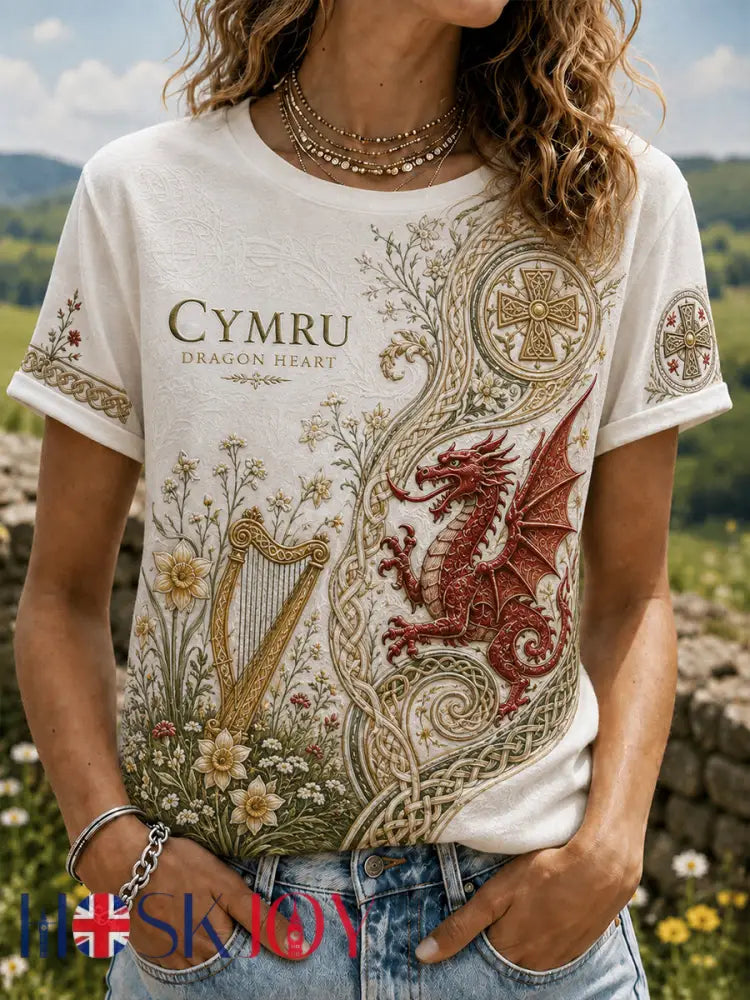 Women’s Wales Uk Short-Sleeved T-Shirt - A / S