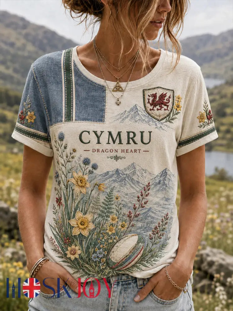Women’s Wales UK Short-Sleeved T-Shirt - A / S