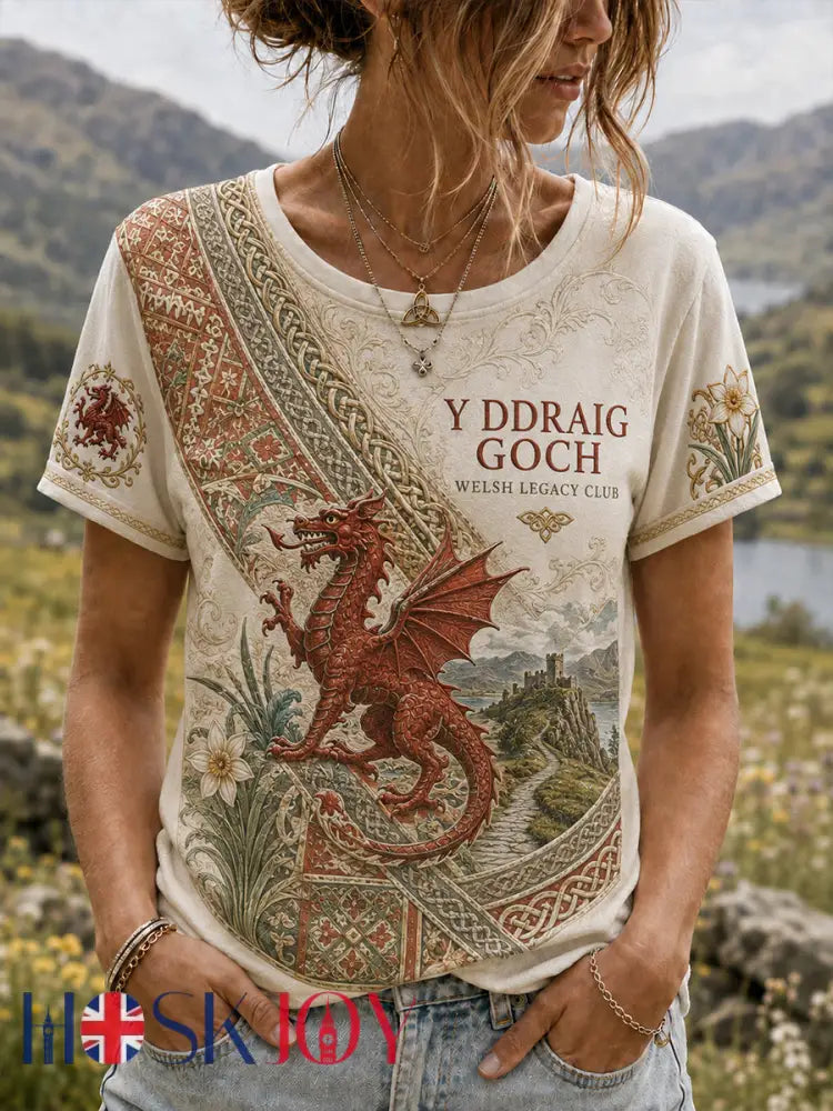 Women’s Wales UK Short-Sleeved T-Shirt - A / S