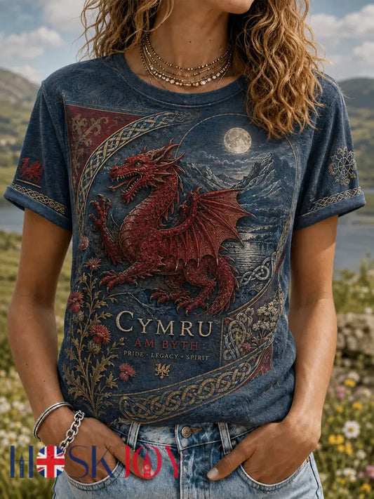 Women’s Wales Uk Short-Sleeved T-Shirt - A / S